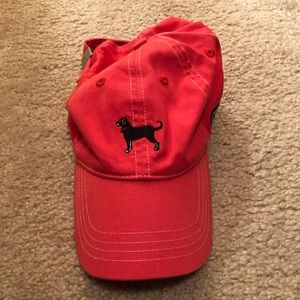 Nantucket red Black Dog baseball hat
